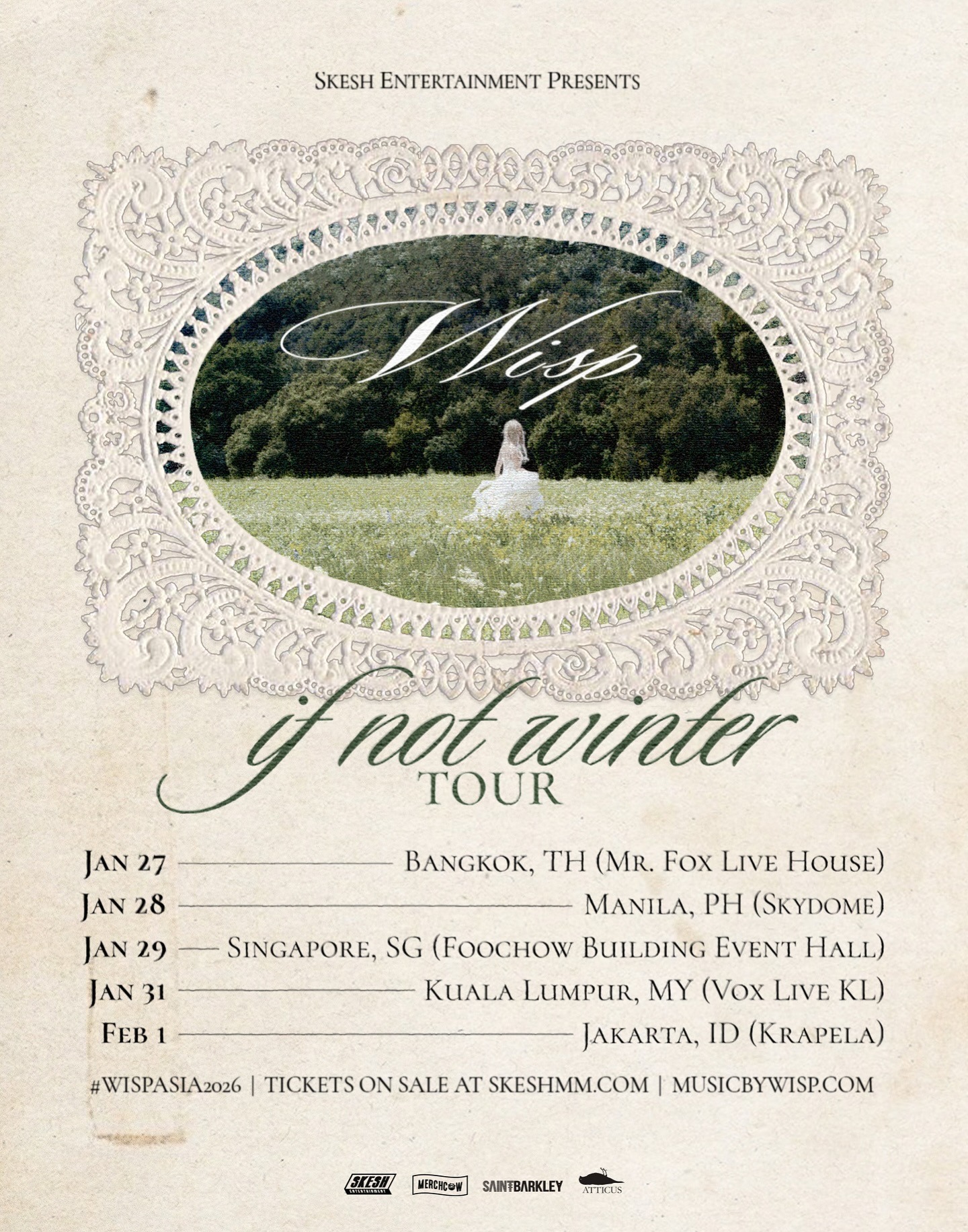 If Not Winter Asia Tour